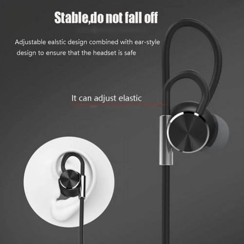 Earphones Sports Wireless Headset Hands-free Mic Neckband Headphones P6Q for Samsung Galaxy Tab S5e 10.5 S4 10.5 S 10.5 SM-T800 Sky S9 Plus, J7 V (2017), S7 Edge, Grand Prime, Perx, S6 Edge+