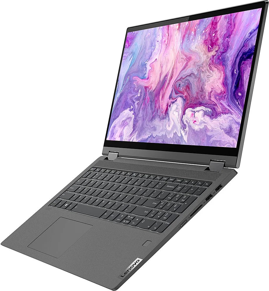 Restored LENOVO 82R80002US IdeaPad Flex 5 16IAU7 16" WQXGA Touchscreen i71255U 1.7GHz Intel Iris Xe Graphics 16GB RAM 512GB SSD Win 11 Home Storm Grey (Refurbished)