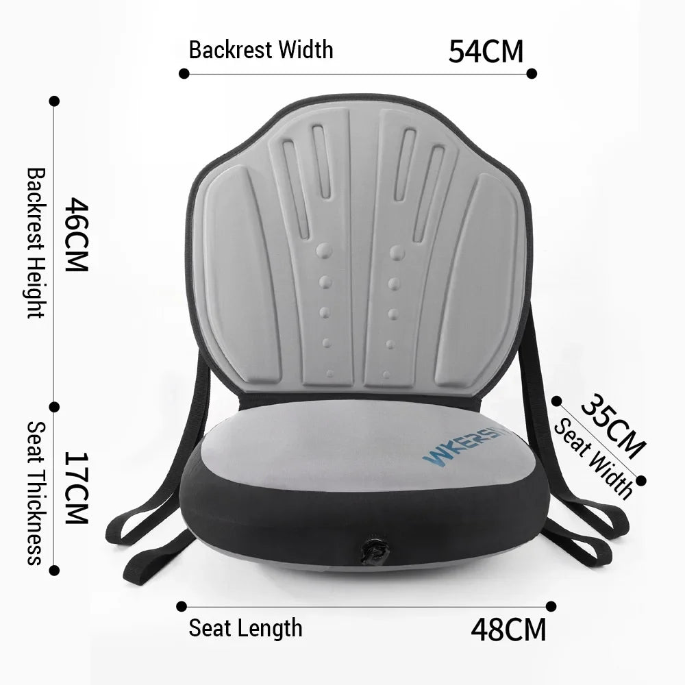 Dadypet Inflatable Paddle Board Seat - Detachable and Adjustable for Kayaking