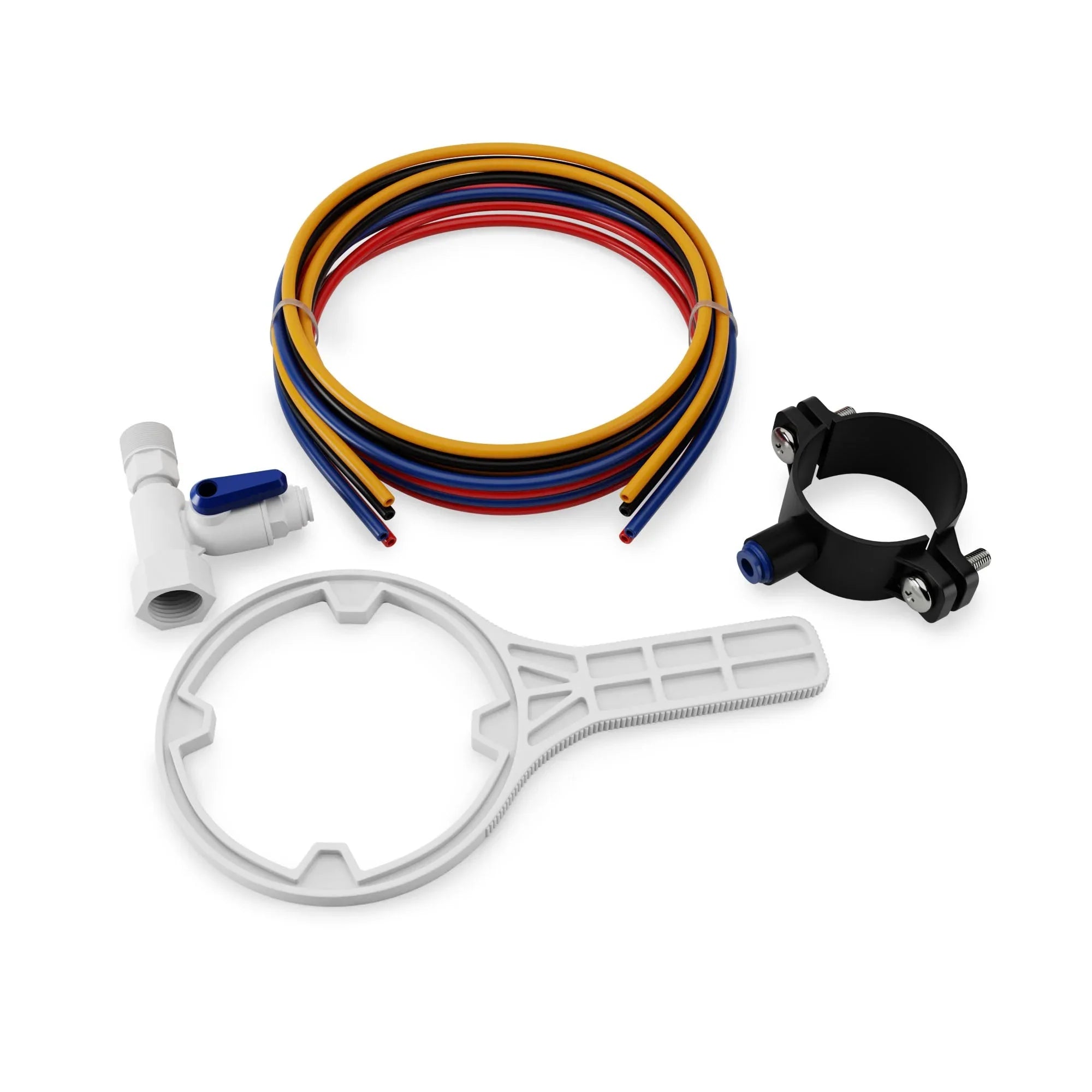 NU Aqua Platinum Series 6 Stage UV Ultraviolet 100GPD RO System with Booster Pump