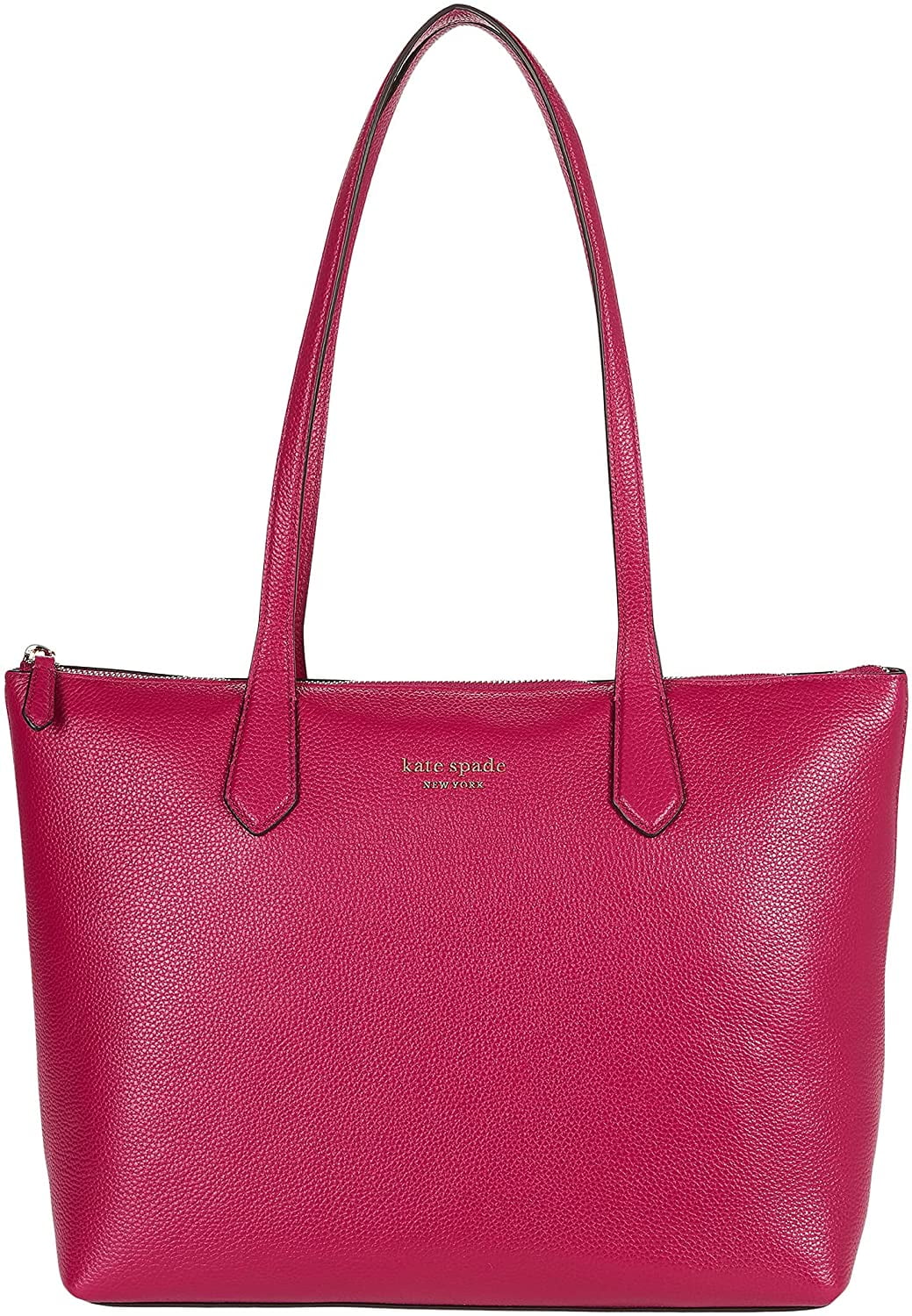 Kate Spade New York Bradley Pebbled Leather Large Tote One Size Anemone Pink