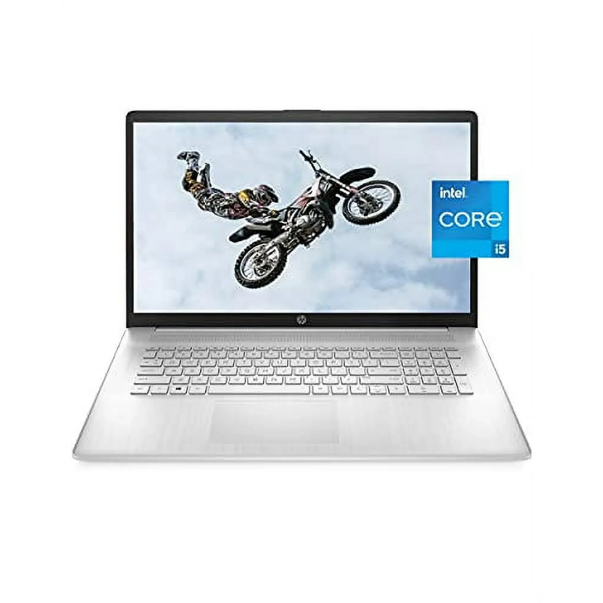 HP 17 Laptop, 11th Gen Intel Core i5-1135G7, 8 GB RAM, 256 GB SSD Storage, 17.3-inch HD+ Display, Windows 10 Home, Anti-Glare Screen