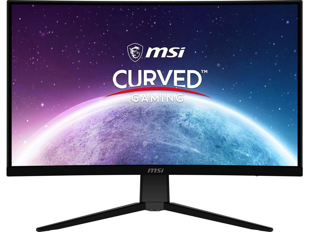 MSI G2422C, 24" Curved Gaming Monitor, 1920 x 1080 (FHD), VA, 1 ms, 170 Hz, FreeSync Premium, HDMI, DP Port, Tilt