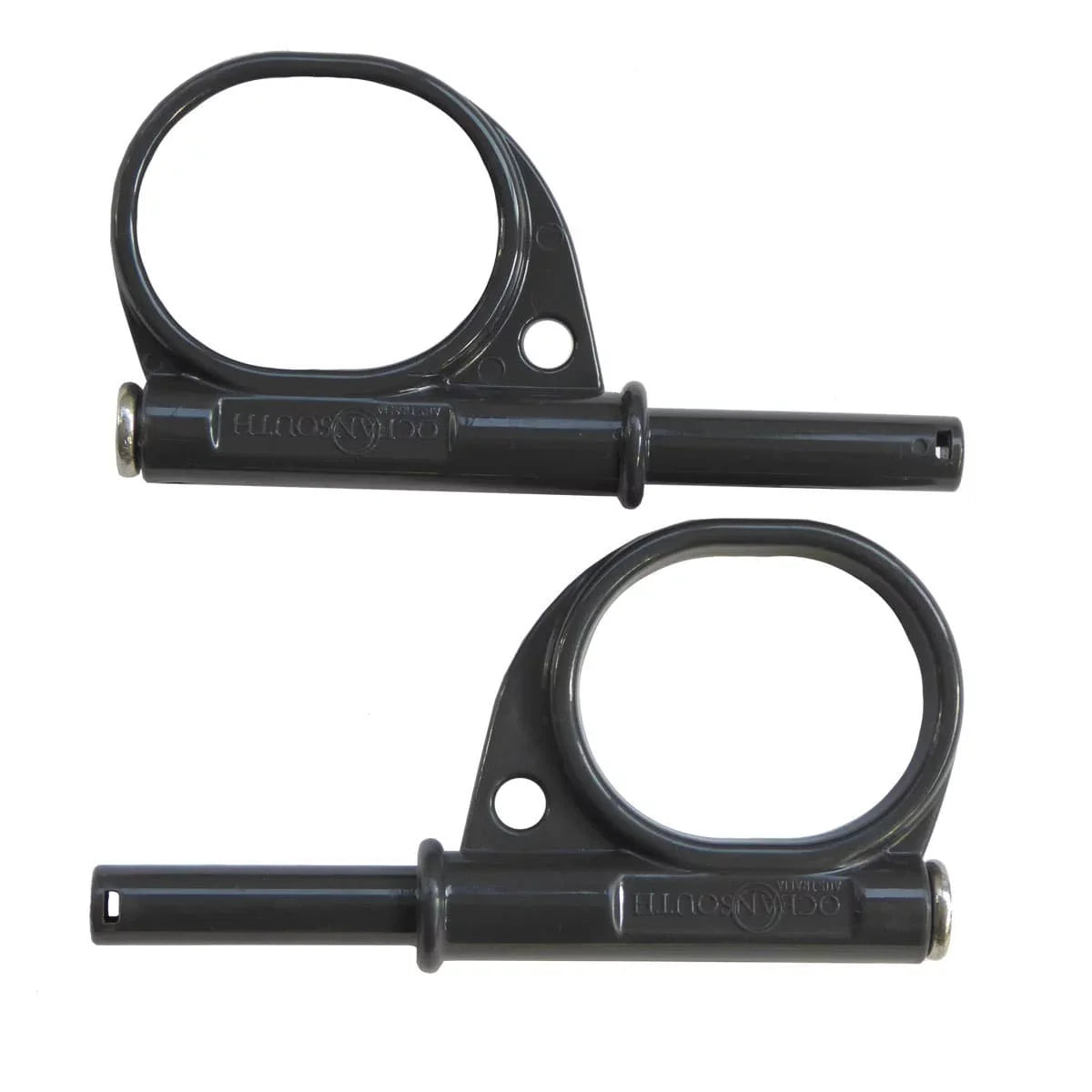 Oceansouth Kayak / Canoe Aluminum Oars Split Shaft with Locks - Length 6' 6" - 2 Piece with Stops - Detachable - Pair
