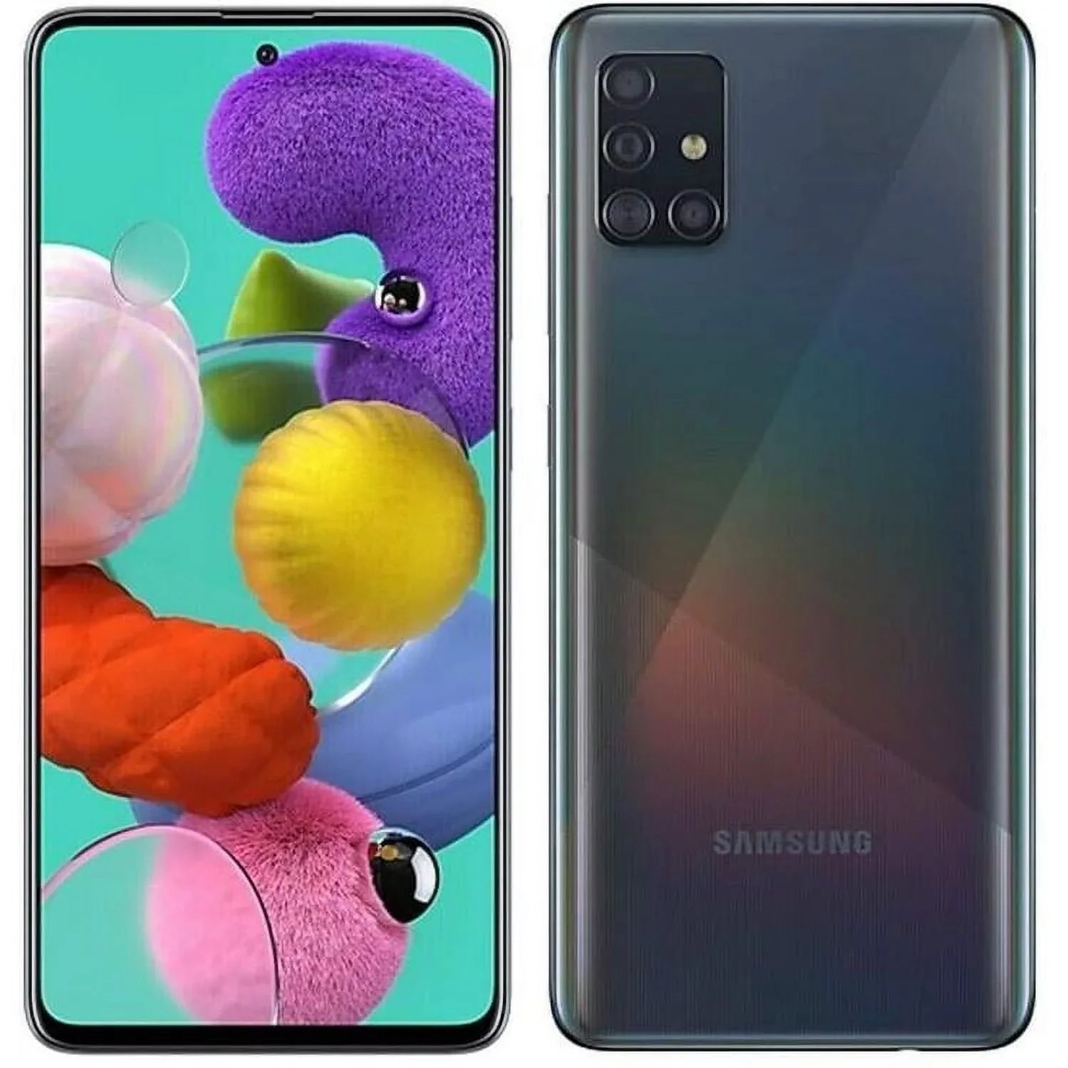 Restored Samsung A515F Galaxy A51 GSM Unlocked 128GB Black (Refurbished)