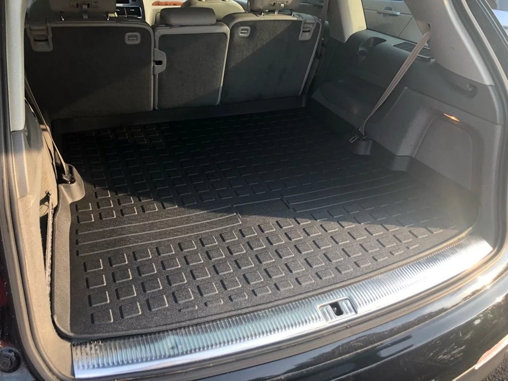 Laser measured custom fit Trunk Cargo Rubber Tray Liner for Audi Q7 2007-2015
