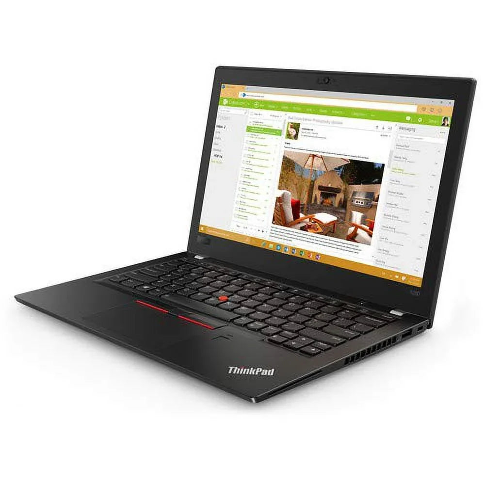 Lenovo Thinkpad X280 Laptop (20KF-0022US) Intel i5-8350U, 8GB RAM, 256GB SSD, 12.5-inch Multi-Touch 1920x1080, Win10 Pro, Black