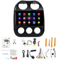 KingFurt Powerful Android 11 Car Radio GPS MP5 Player for Jeep Compass Patriot, Built-in Offline Map, FM Radio, Bluetooth & Reverse Camera