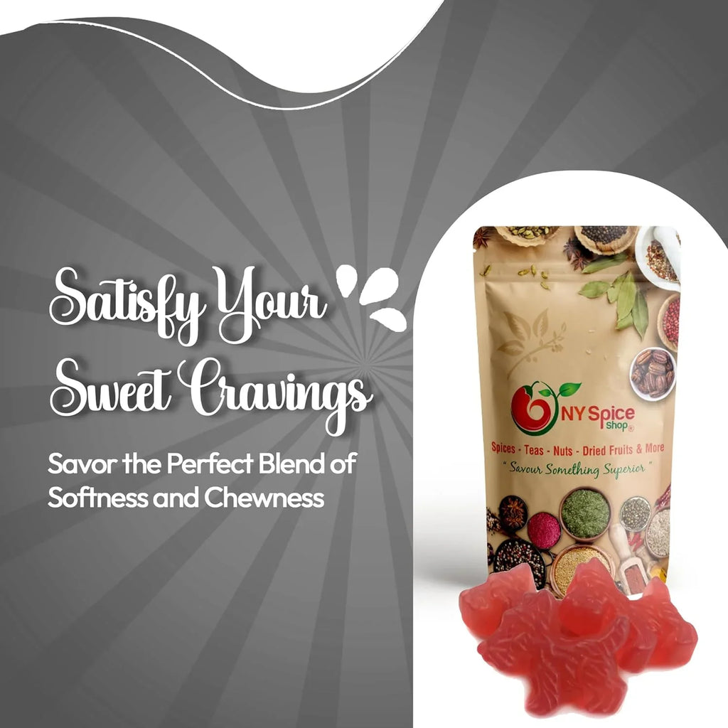 Licorice Candy - 8 Ounce Red Licorice Scottie Dogs - Strawberry Red Licorice - Australian Candy - Liquorice Candy - Bulk Licorice Old Fashioned Candy For Sweet Lovers