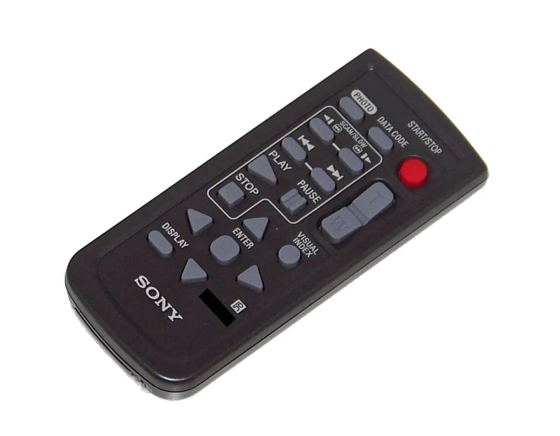 OEM NEW Sony Remote Control Originally Shipped With: HDRCX580V, HDR-CX580V, DCRSR65, DCR-SR65, HDRUX1, HDR-UX1