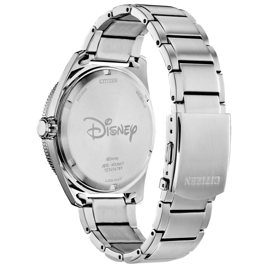 Citizen Men's Eco-Drive Disney Mickey Mouse Golfing Stainless Steel Watch - AW1595-78W