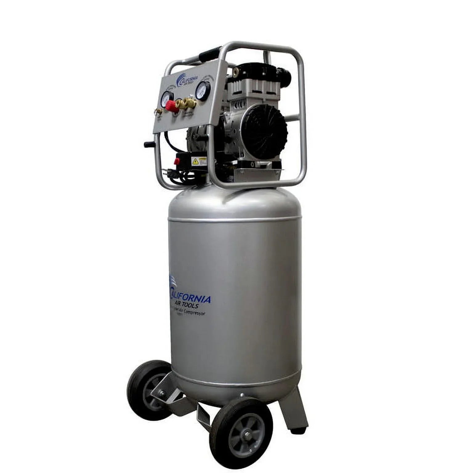 California Air Tools 20020-22060 Ultra Quiet & Oil-Free Air Compressor 2.0 Hp, 20.0 Gal. Steel Tank Air Compressor 220 Volts 60 Hertz