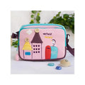 7.1 x 5.3 x 3.7 in. Morning Tweet - Embroidered Applique Swingpack Bag Purse Wallet Bag & Shoulder Bag
