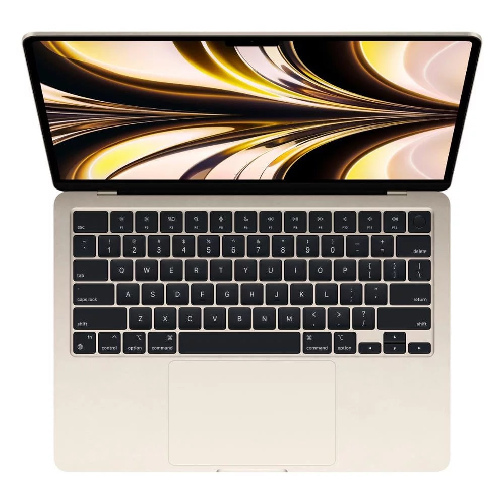 Restored Apple Macbook Air 13.6-inch (8GPU, Starlight) 3.5Ghz 8-Core M2 (2022) Laptop 256 GB Flash HD & 8GB RAM-Mac OS (Certified, 1 Yr Warranty) (Refurbished)