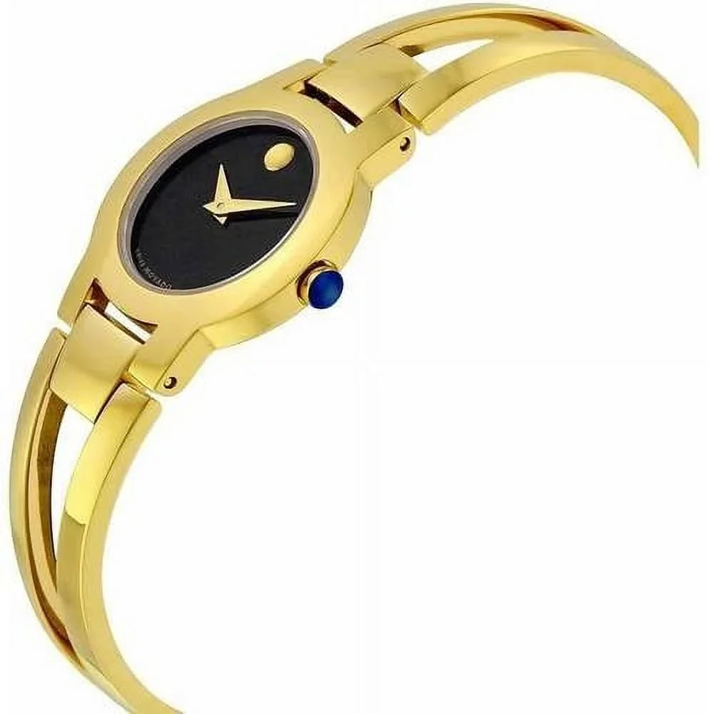 Movado Women's Swiss Quartz Gold-Plated Casual Watch (Model: 0606946)