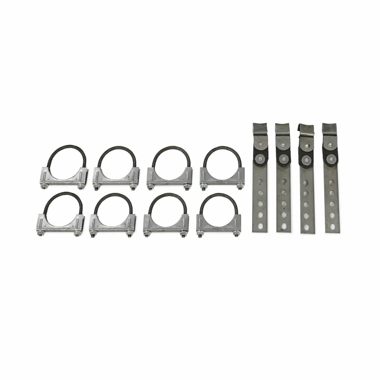 Dual Exhaust Kit 2.5" Flowmaster Super 40 Corner Exit Fits 67-72 Ford F-Series