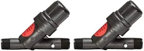 Rain Bird PRF07530S Drip Irrigation in-Line 30 PSI Pressure Regulating Y Filter, 3/4 Male Pipe Thread Pack of 2