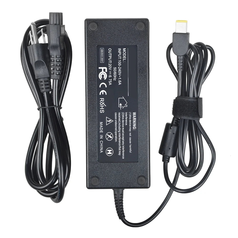 CJP-Geek 135W AC Power Supply Adapter Charger for Lenovo Y40-70 Y50-70 Y50-80 Mains PSU