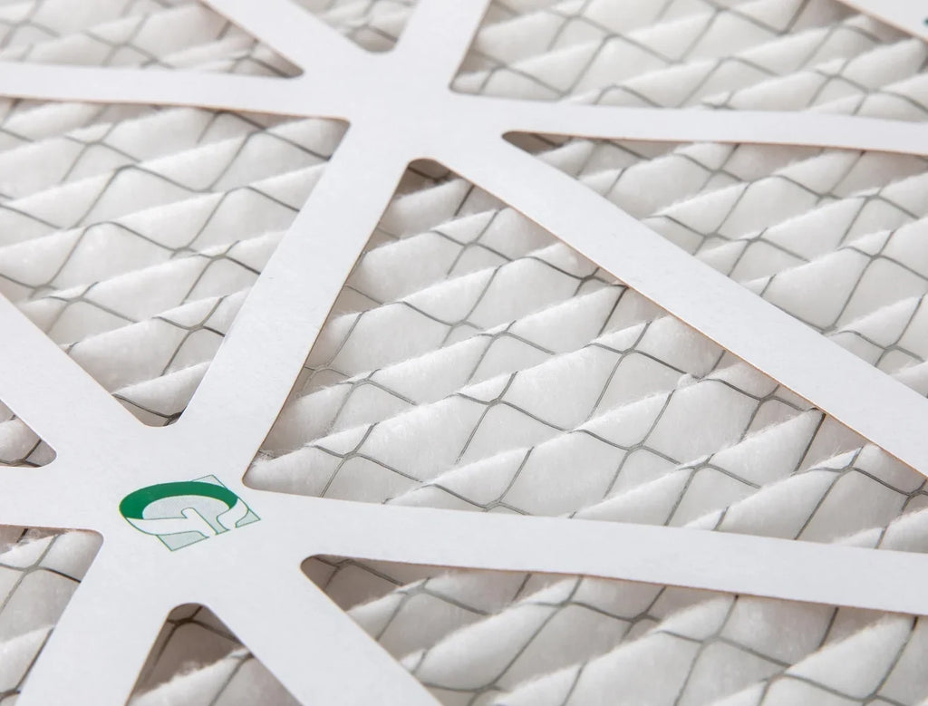 14x20x1 MERV 10 Pleated HVAC Air Filters by Glasfloss. ( Quantity 5 ) Exact Size: 13-1/2 x 19-1/2 x 7/8