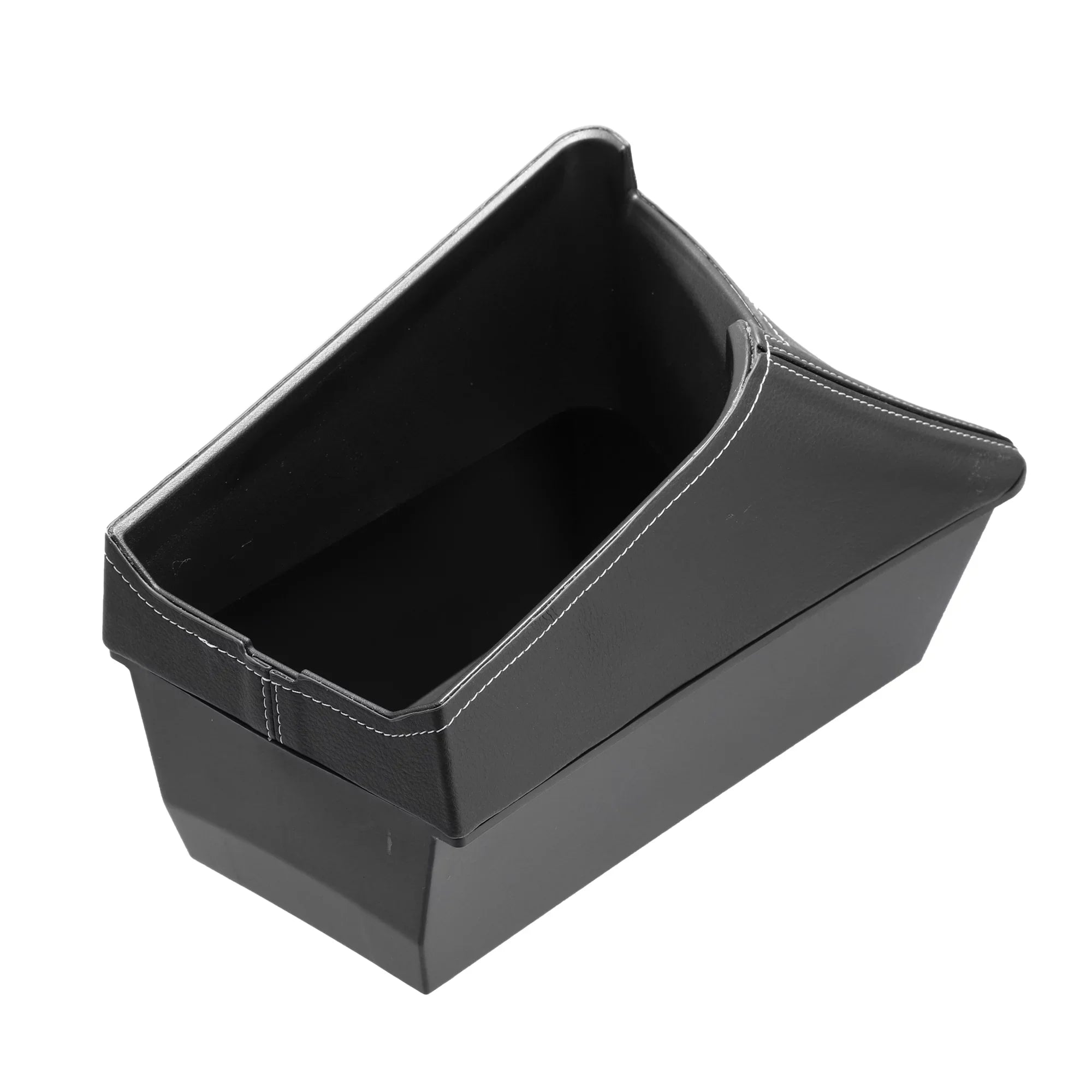 Unique Bargains Car Center Armrest ABS Storage Box Organizer Container Tray Black for BMW X1 F48 for BMW X2 F47 Red Side