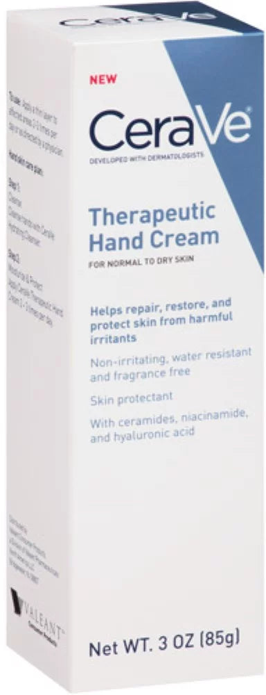 CeraVe Therapeutic Hand Cream 3 oz (Pack of 6)