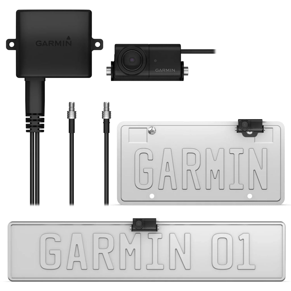 Garmin BC 50 with Night Vision – Wireless Backup Camera, NightGlo Illumination, 160-degree Lens, Strong 50ft Range for Trucks, RVs and Trailers with Wearable4U Power Pack Bundle