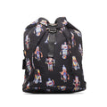 Pre-Owned Authenticated Prada Tessuto Robot Backpack Nylon Fabric Black Unisex (New with Defects)