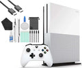Microsoft Xbox OneS 1TB Gaming Console White with HDMI Cleaning Kit