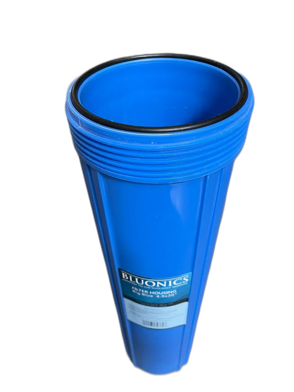 Bluonics 4.5"x20" Whole House Water Filter Replacement Solid Blue Canister-Cap not included