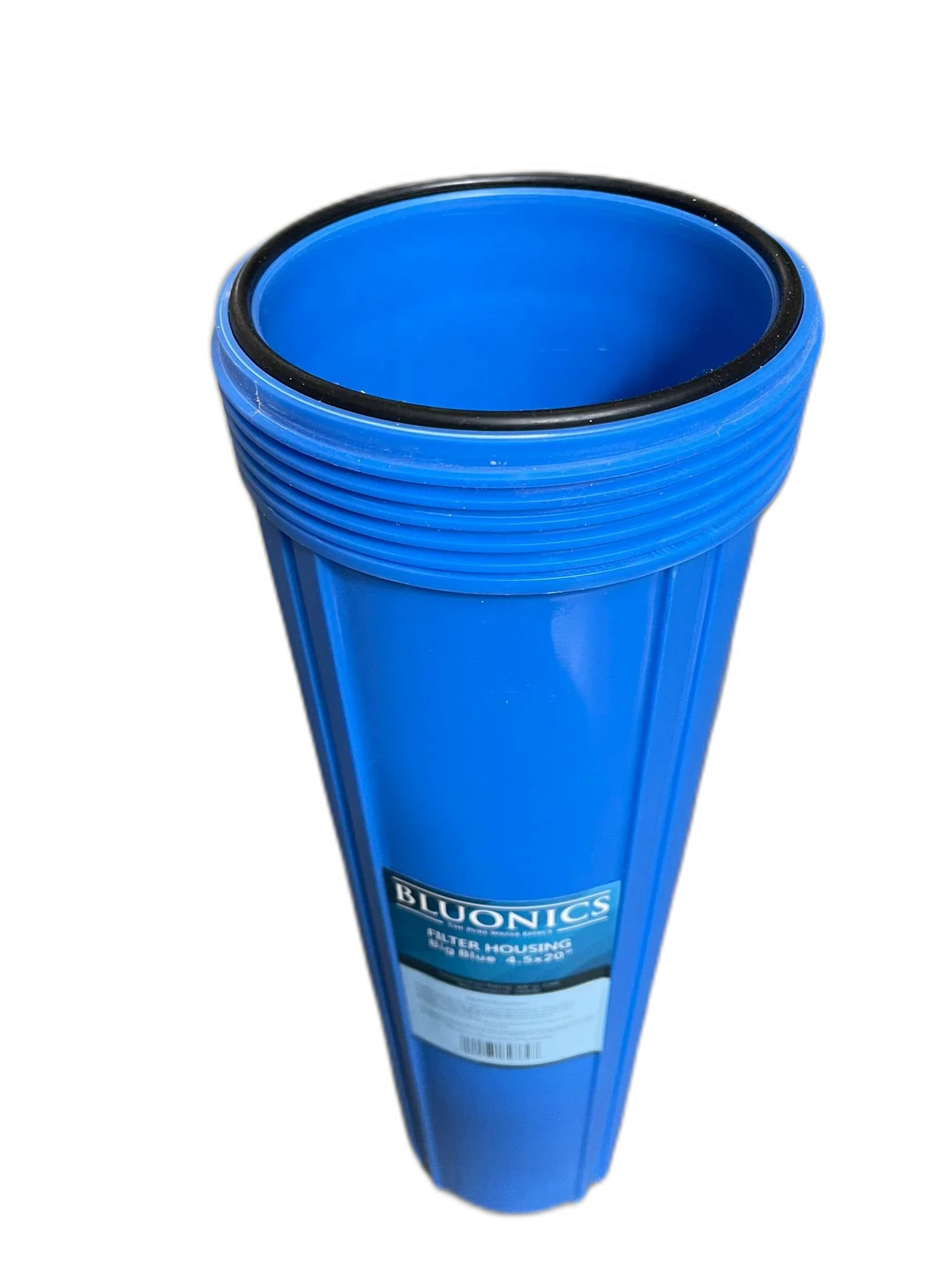 Bluonics 4.5"x20" Whole House Water Filter Replacement Solid Blue Canister-Cap not included