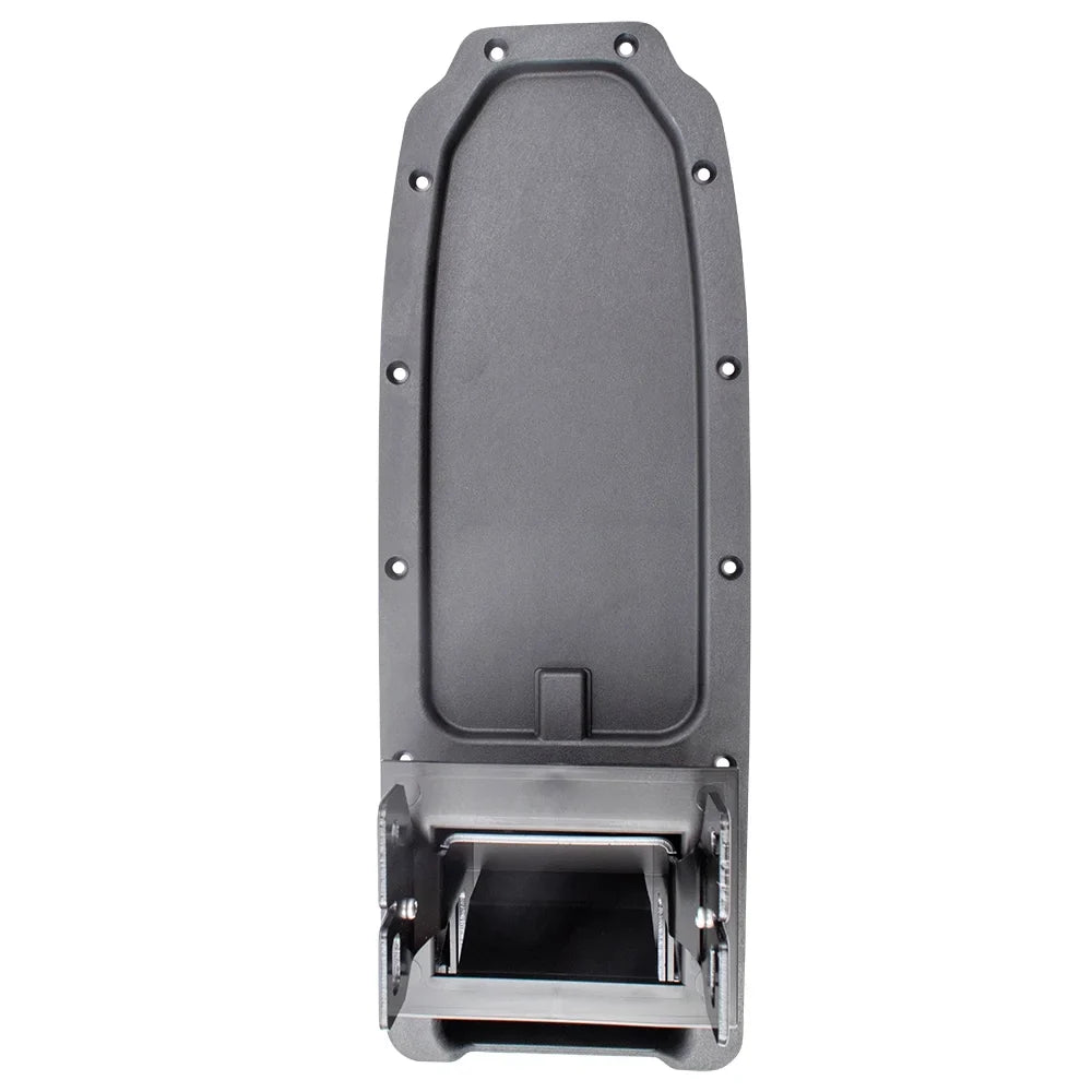 Brock Replacement Black Full Center Console Armrest Repair Kit Base & Hinges Matching with 04-11 Ranger Pickup Truck 3L5Z 10047A20 AAB