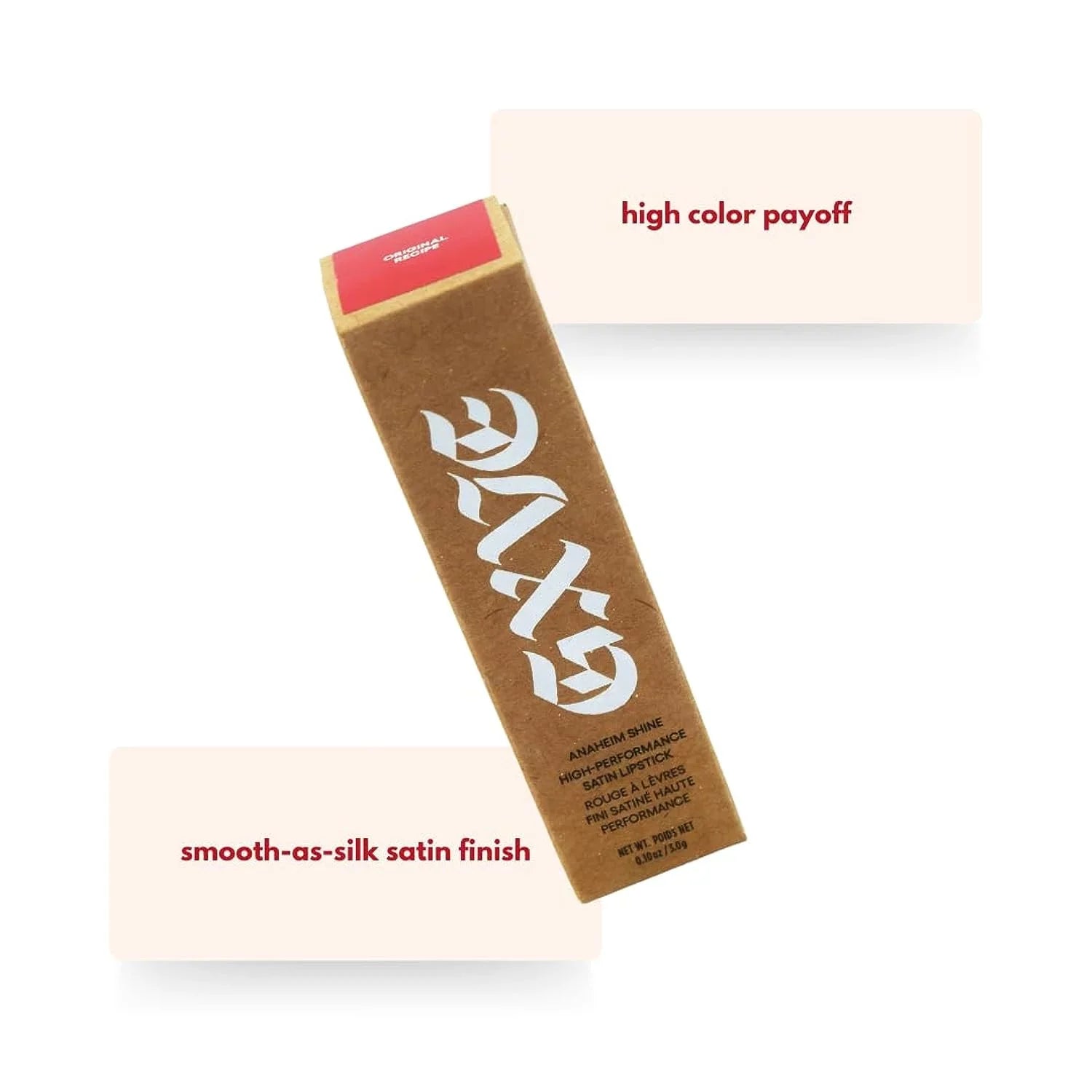 GXVE BY GWEN STEFANI Anaheim Shine Clean High-Performance Satin Lipstick Original Recipe