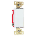 Legrand 2621WCC8 Back & Side Wire 1-Pole Decorator Switch, White, 20A, 120/277V, Each