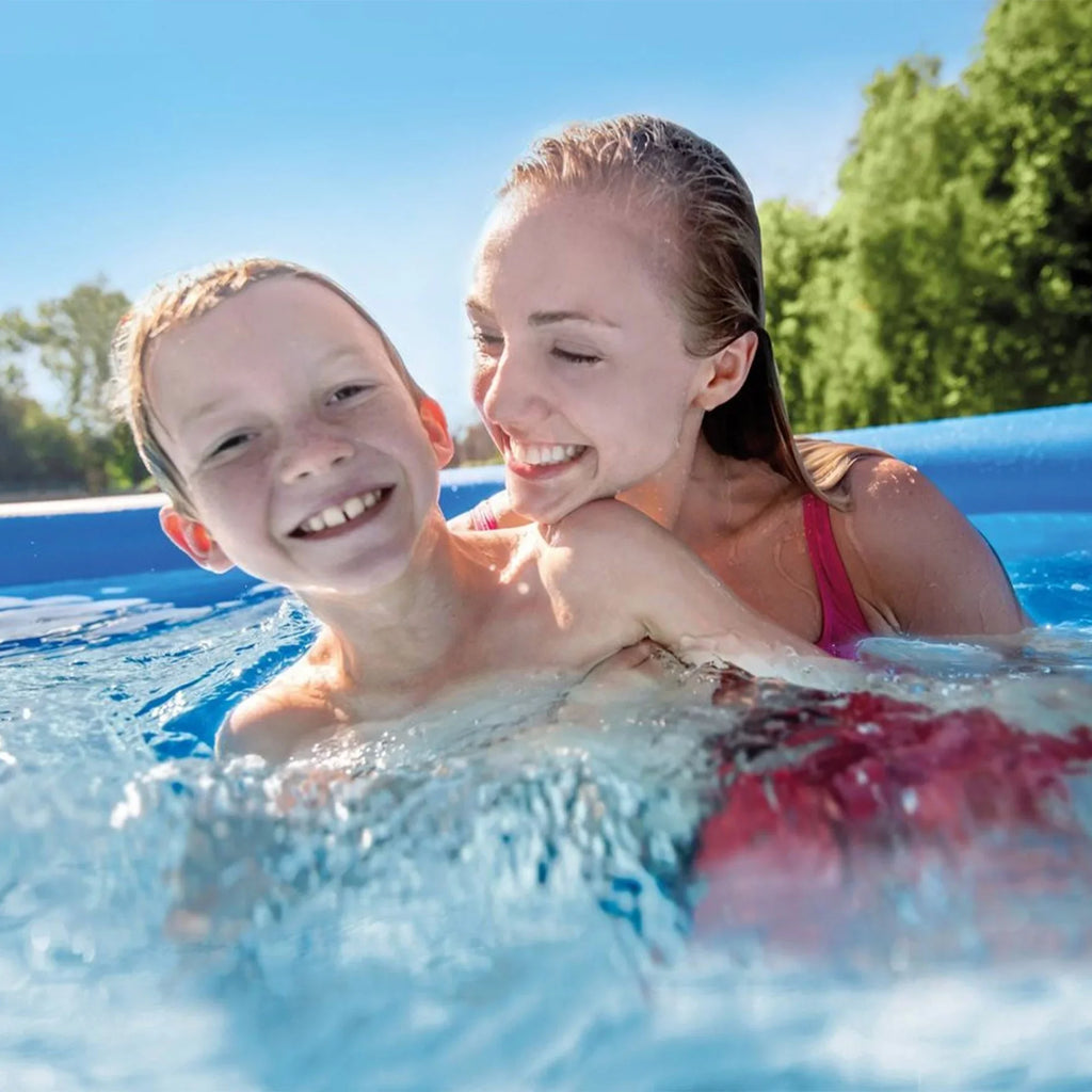 Intex 18' x 48" Inflatable Outdoor Pool Set with Filter Cartridges (6 Pack)