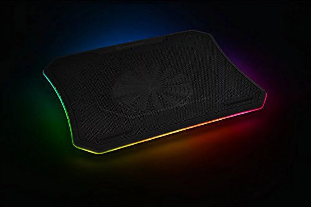 Thermaltake Massive 20 RGB Steel Mesh Panel Single 200mm Fan 10"‐19" Laptop Notebook Cooling Pad CL‐N014‐PL20SW‐A