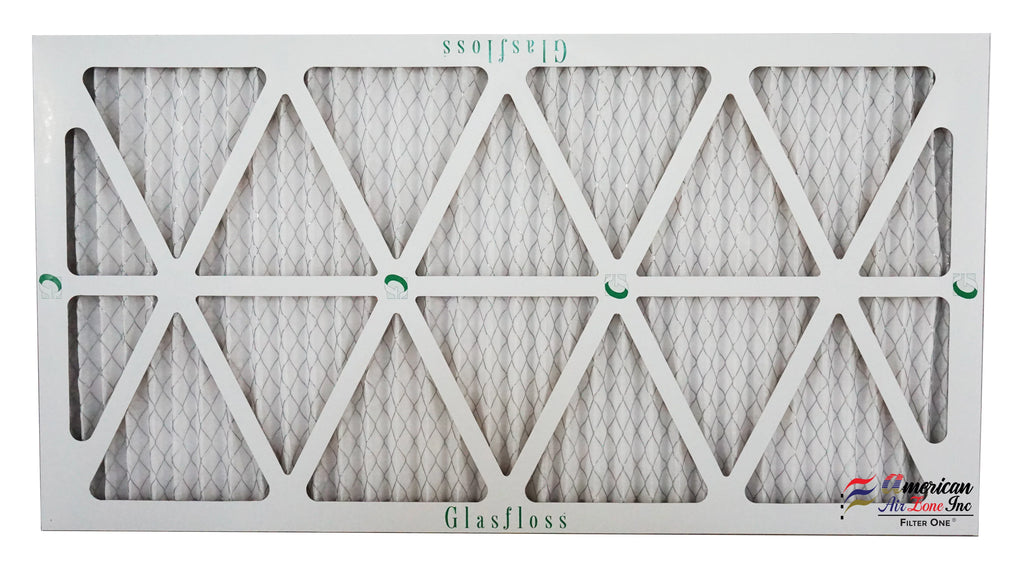 Glasfloss Air Filter 18x36x2 - 2" MERV 10 - (Pack of 6) - Pleated AC or HVAC Air Filter - Furnace Air Filter - Home or Office - Made In The USA.