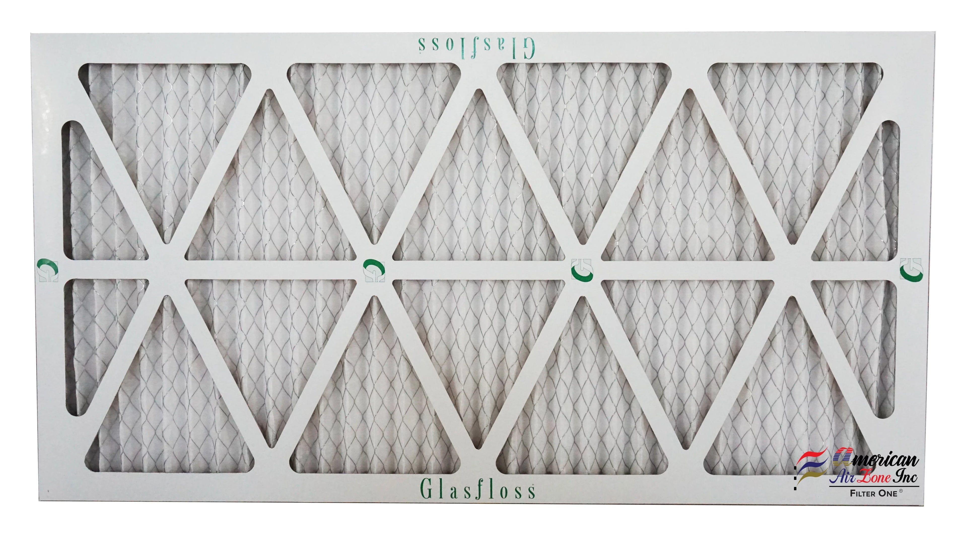 Glasfloss Air Filter 18x36x2 - 2" MERV 10 - (Pack of 6) - Pleated AC or HVAC Air Filter - Furnace Air Filter - Home or Office - Made In The USA.