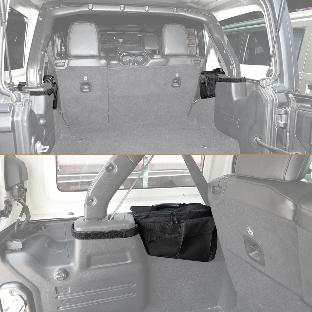 2024 Side Bag Organizer Tool Tray for Jeep JK JL 4 Doors 2007-2024 Stowing Tidying Car Interior Accessories