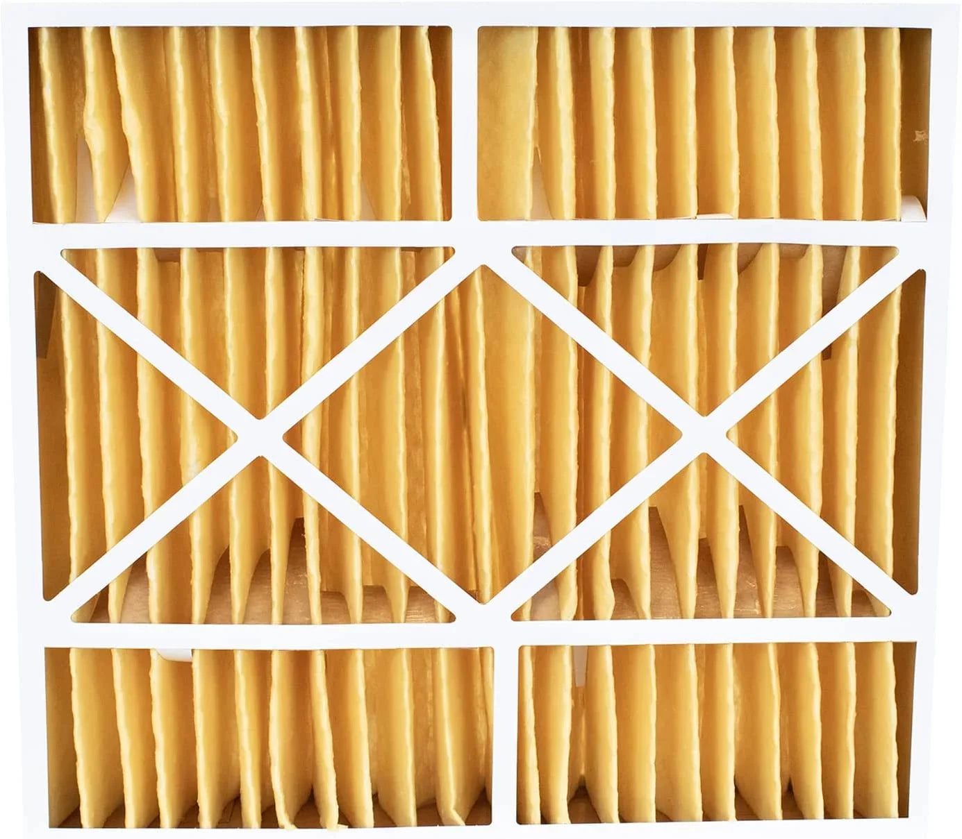 Filterbuy 20x22x5 MERV 11 Pleated HVAC AC Furnace Air Filters for Amana, Goodman, and Nordyne (3-Pack)
