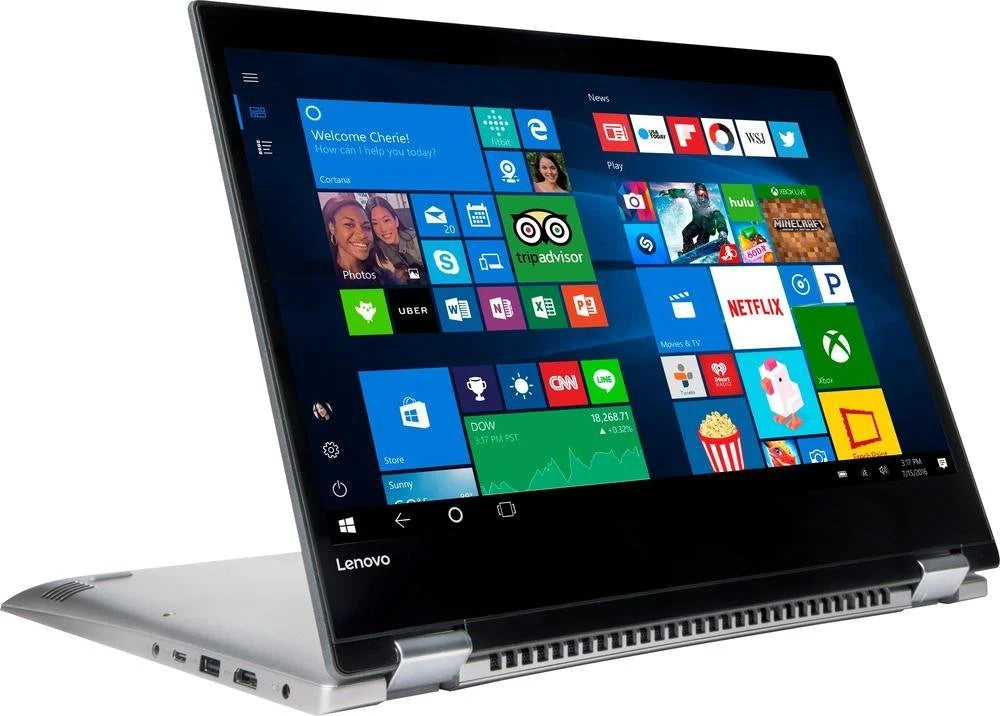 Lenovo 81CW0000US Ideapad 14" HD Touchscreen 4415U 2.3GHz 4GB RAM 500GB HDD Win 10 Home Black