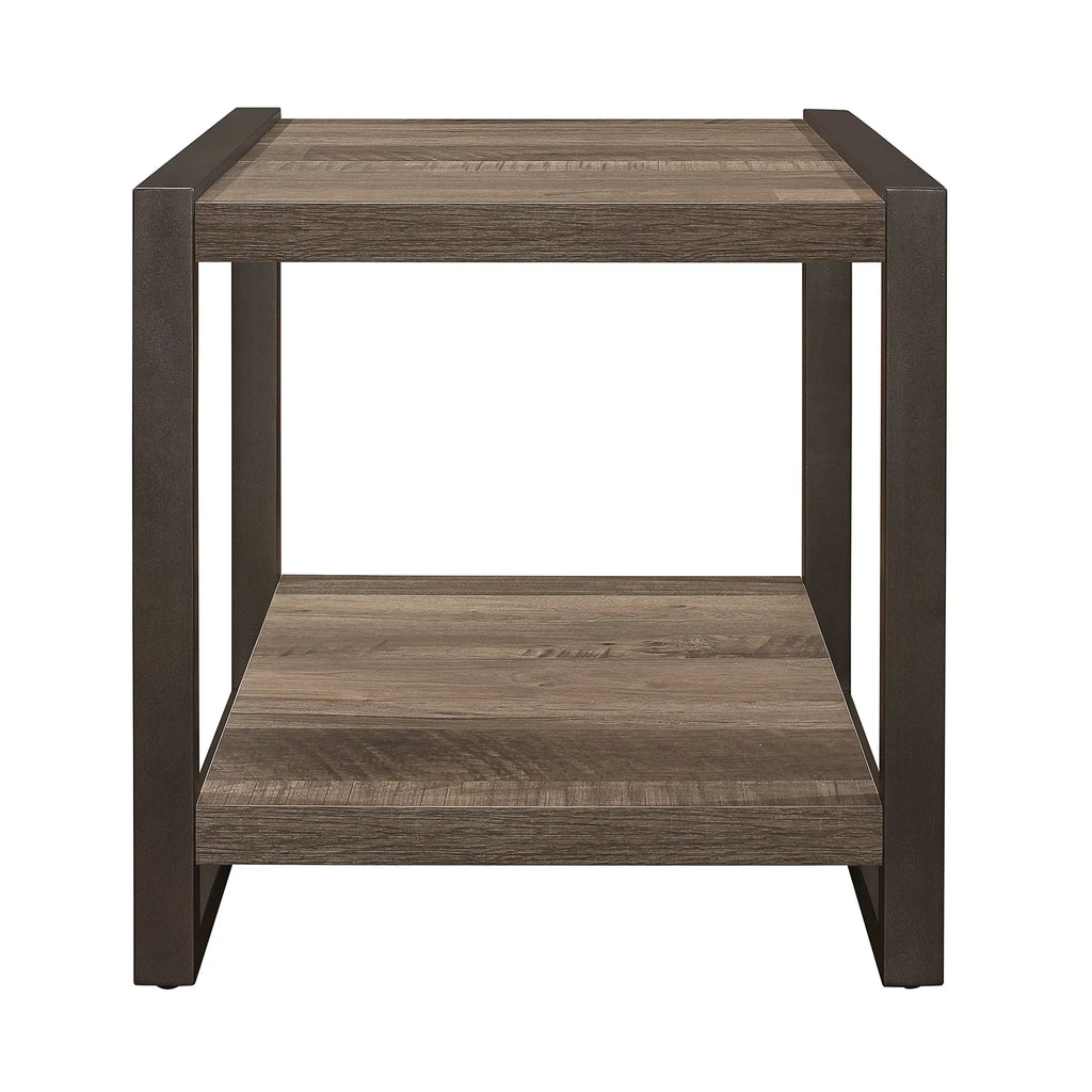 OakvillePark Malta End Table, Brown