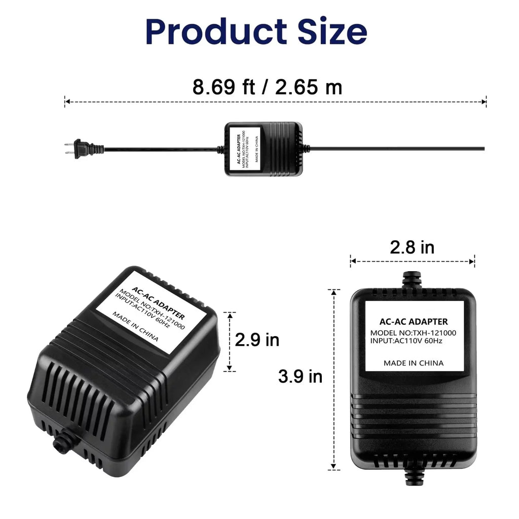 CJP-Geek AC to AC Adapter Suitable for Harman Kardon No.: HK-02TA Power Supply Cord Cable Charger