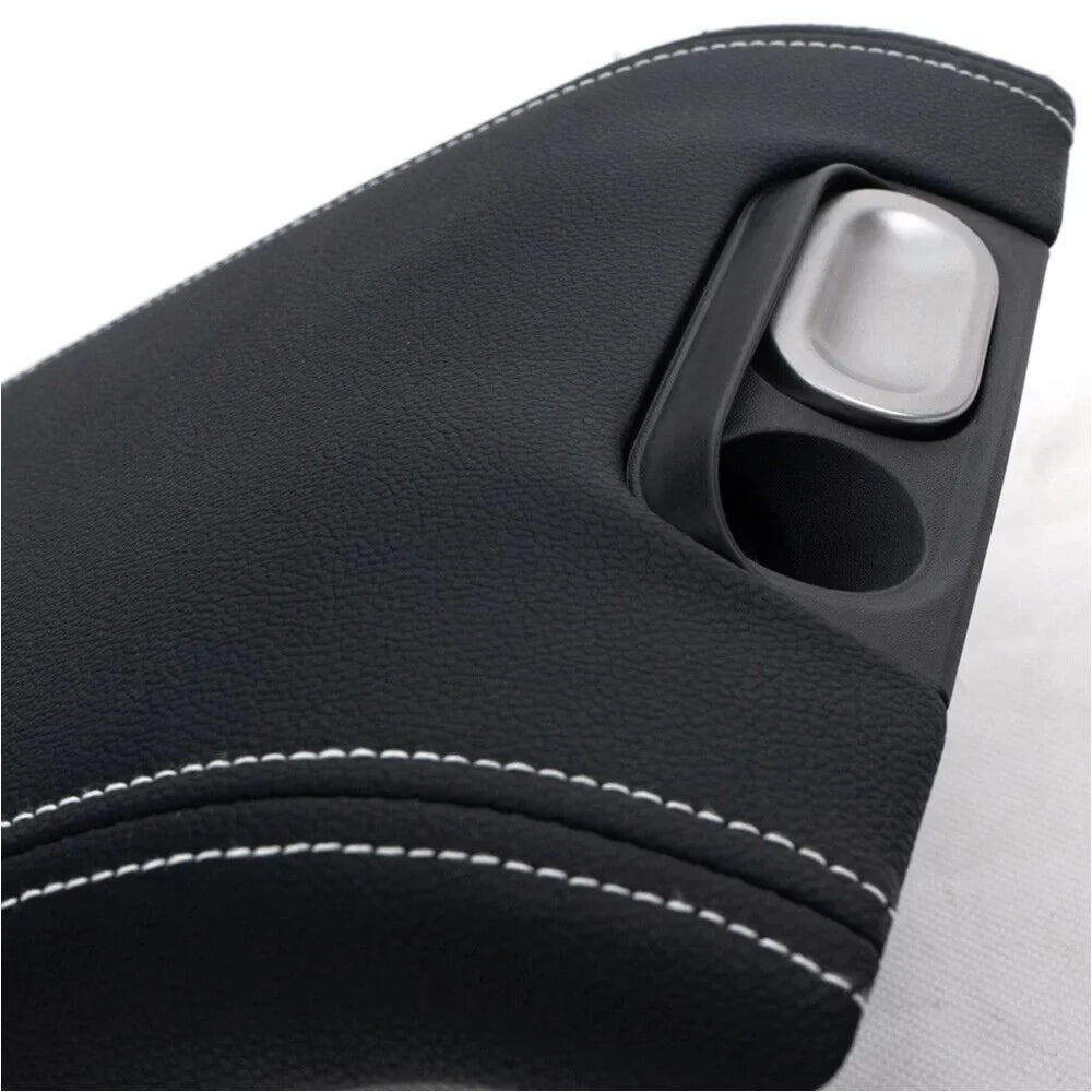 Teledu For 2009-2014 Ford F-150 BLACK CENTER CONSOLE ARM REST LID Coating