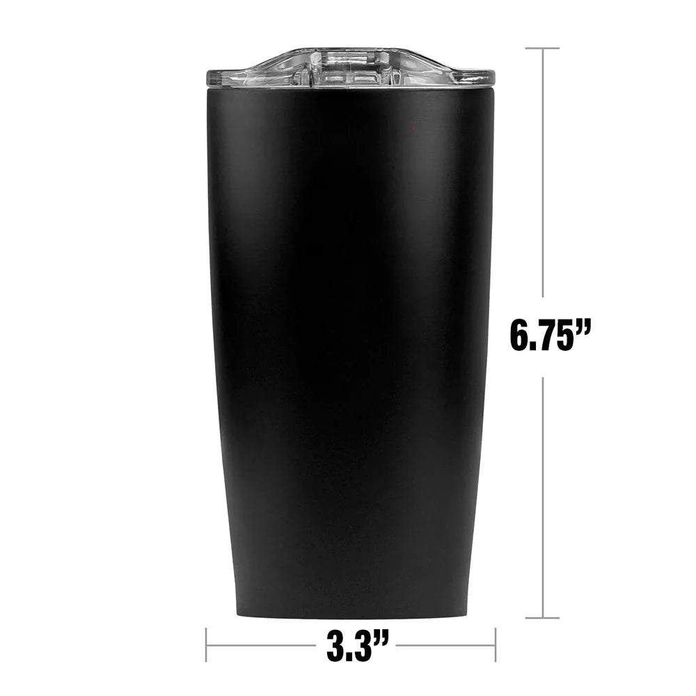 The Hobbit/Thorin Cauldron Stainless Steel Tumbler 20 oz Coffee Travel Mug/Cup, Vacuum Insulated & Double Wall with Leakproof Sliding Lid | Excellent for Hot Drinks and Cold Beverages