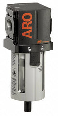 Aro Filter,1/2" NPT,197 cfm,0.3 micron F35342-300