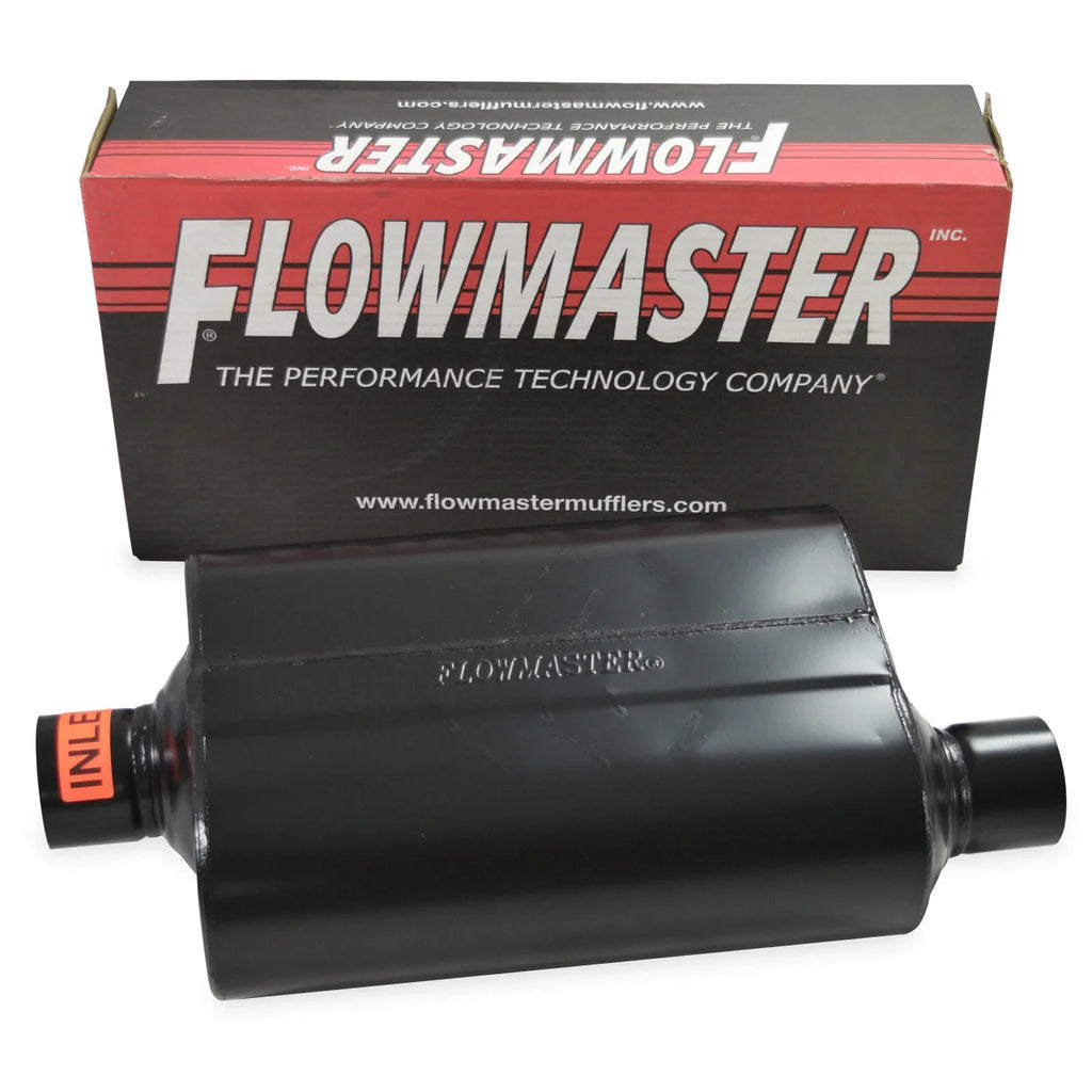 Dual Exhaust Kit 2.5" Flowmaster Super 40 Corner Exit Fits 67-72 Ford F-Series