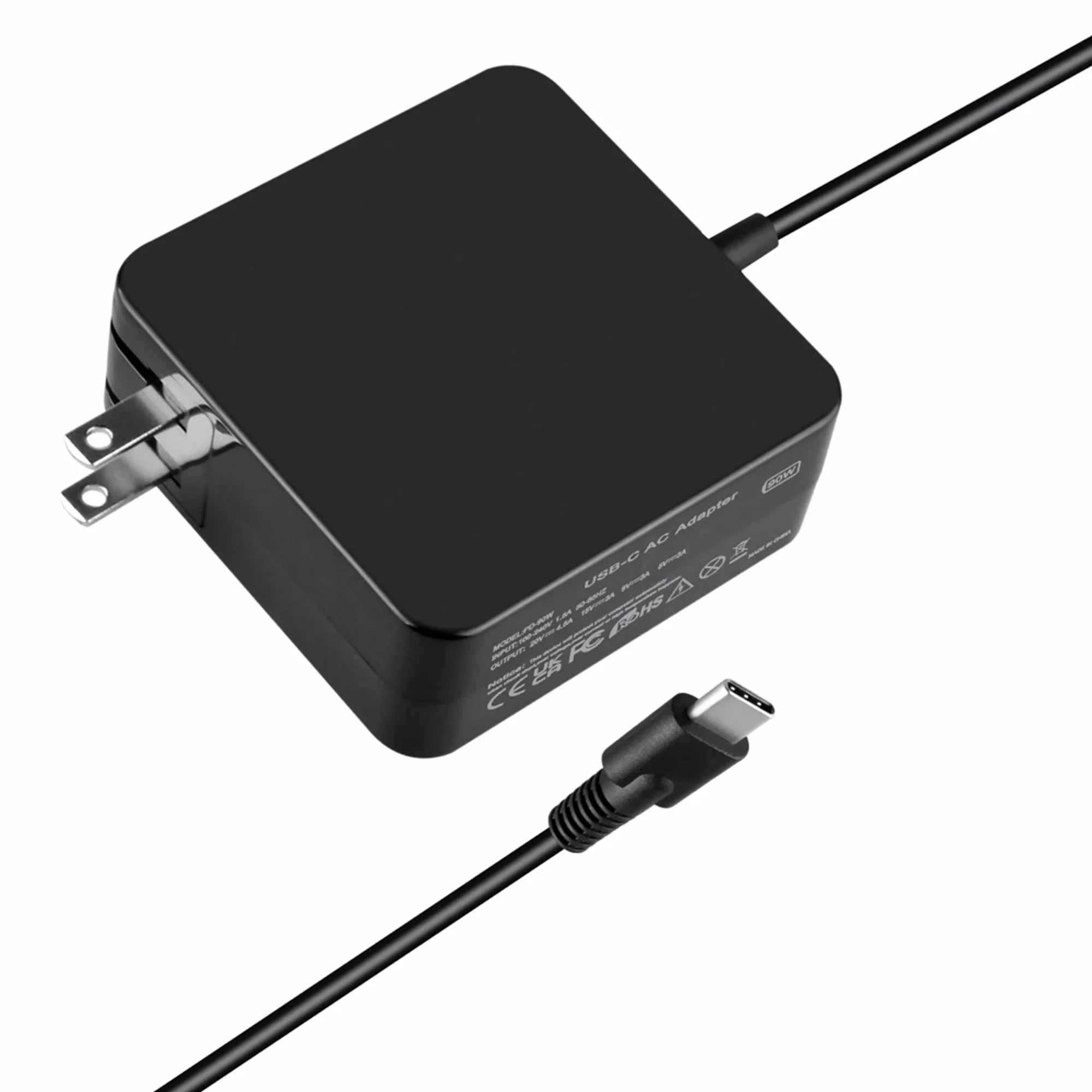 FITE ON 90W AC Adapter Cord Cable Charger for Dell Latitude 7390 2-in-1 PC Power Supply