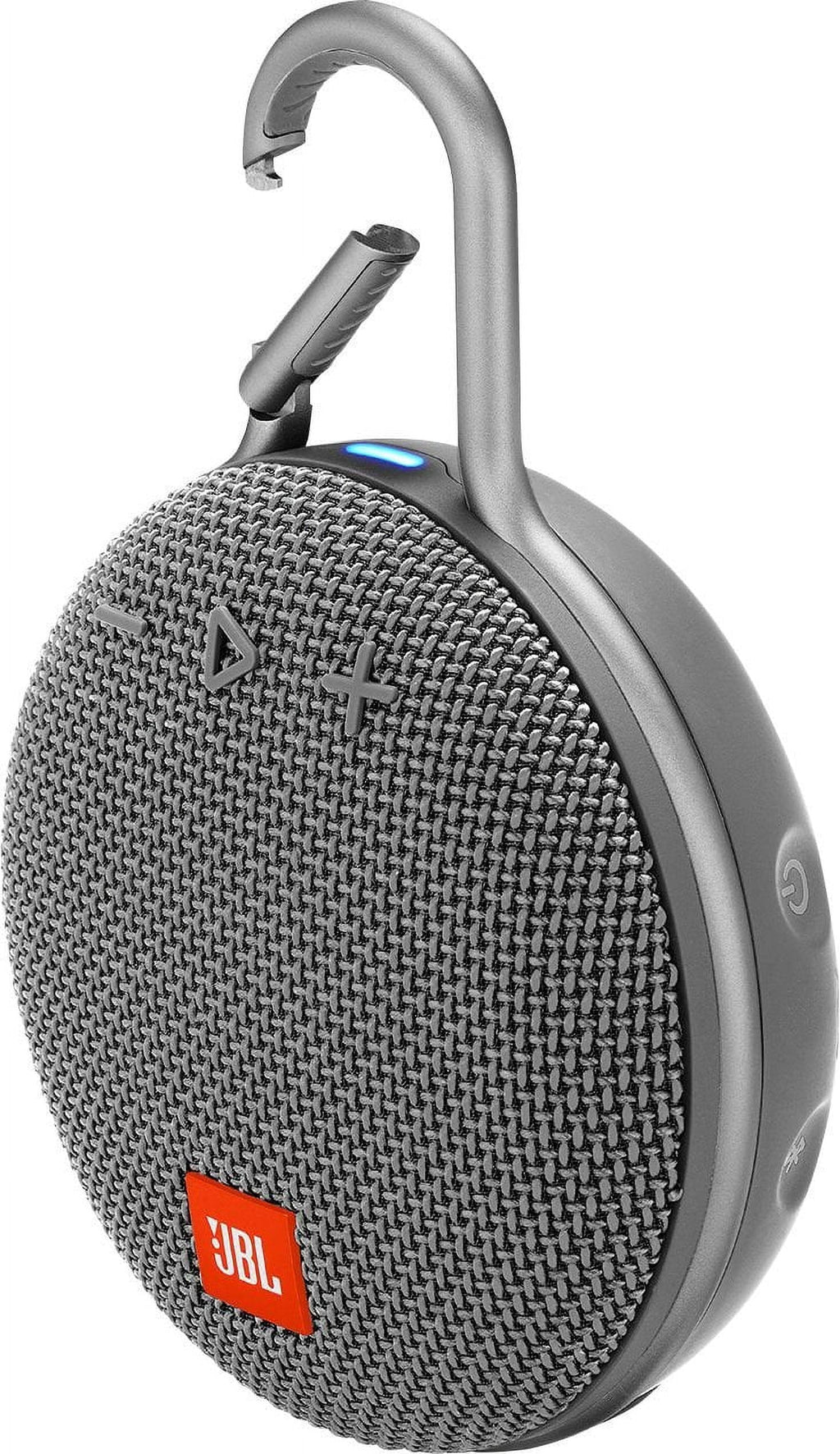 Restored JBL Clip 3 Portable Wireless Bluetooth Speaker Gray JBLCLIP3GRY Like New (Refurbished)