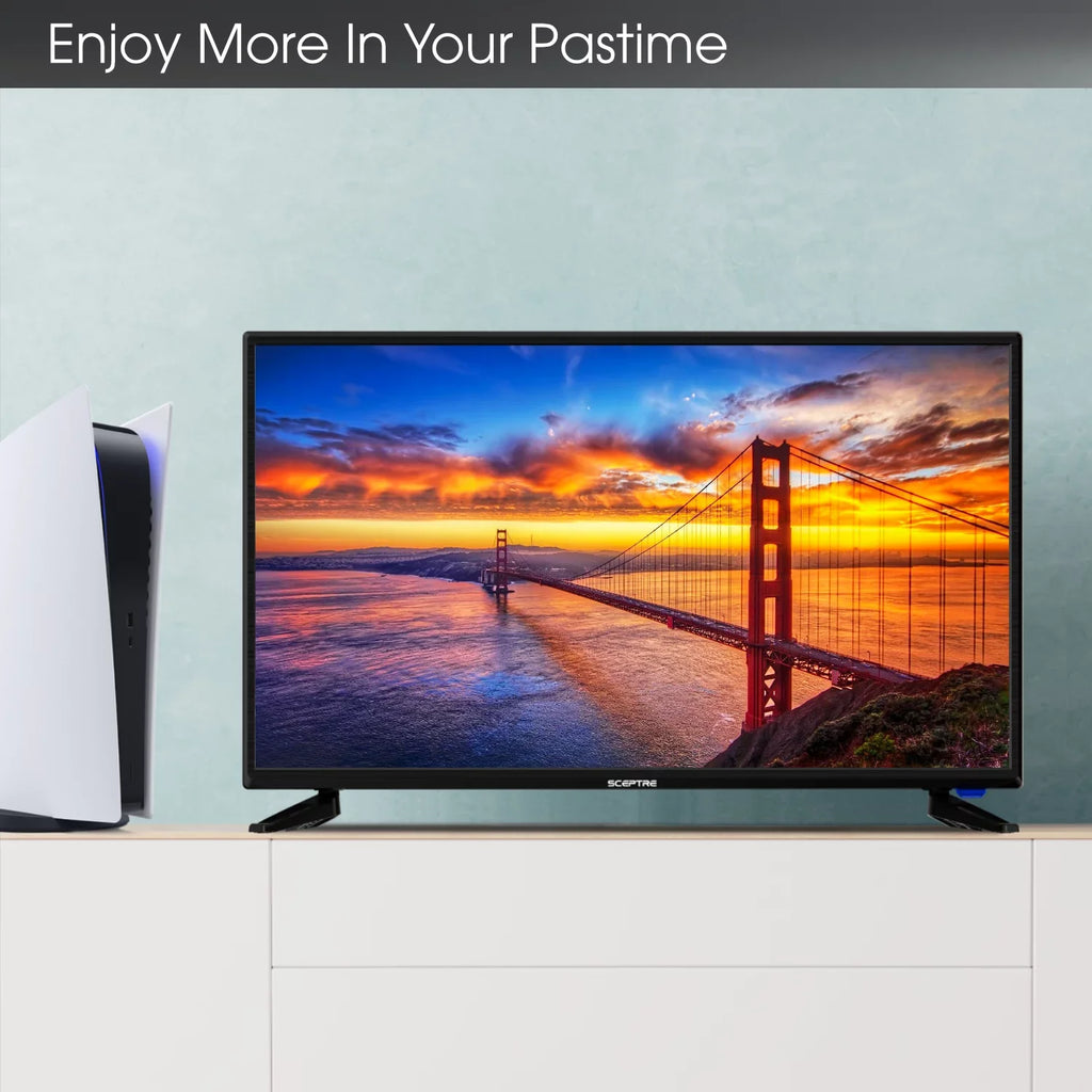 Sceptre 32" Class 1080P FHD LED TV X325BV-FSR