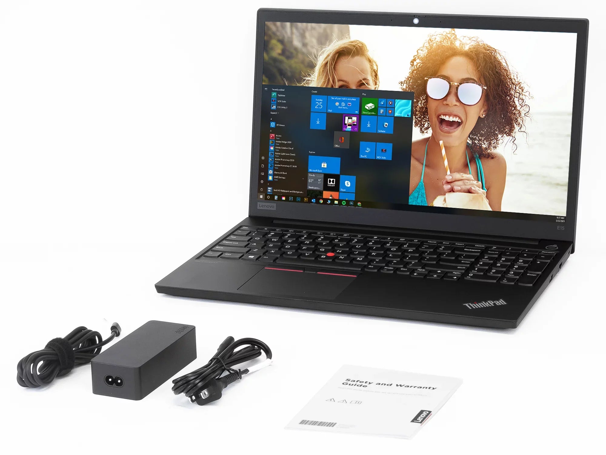 Lenovo thinkPad E15 Gen 2 Laptop, 15.6" IPS FHD Display, Intel Core i7-1165G7 Upto 4.7GHz, 16GB RAM, 1TB NVMe SSD, HDMI, Thunderbolt, Wi-Fi, Bluetooth, Windows 10 Pro